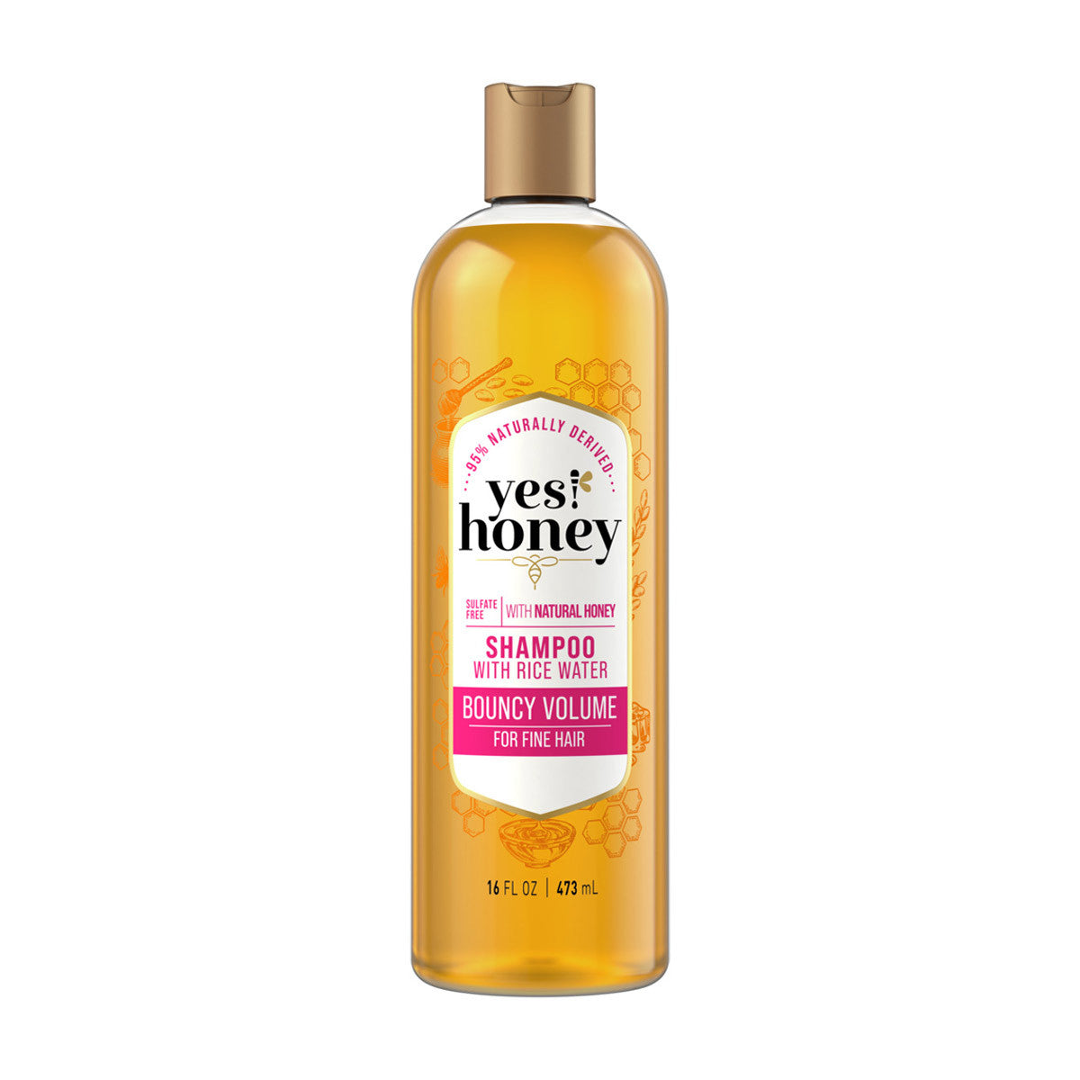 Yes Honey Shampoo Bouncy Volume 16 oz