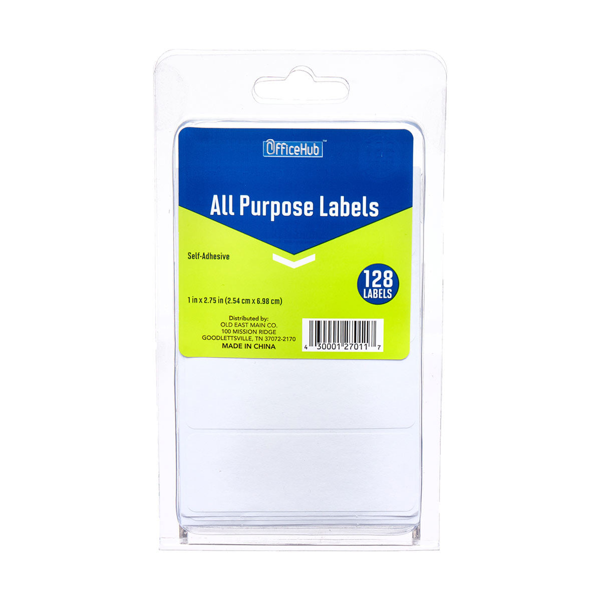 OfficeHub All Purpose Labels, 128 ct