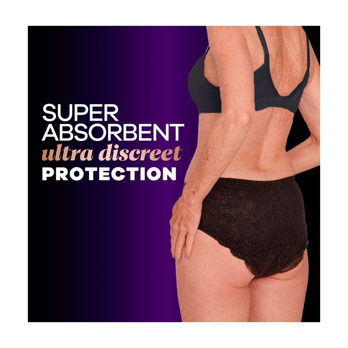 Always Discreet Boutique Incontinence Underwear, S/M (2-14), 20 ct