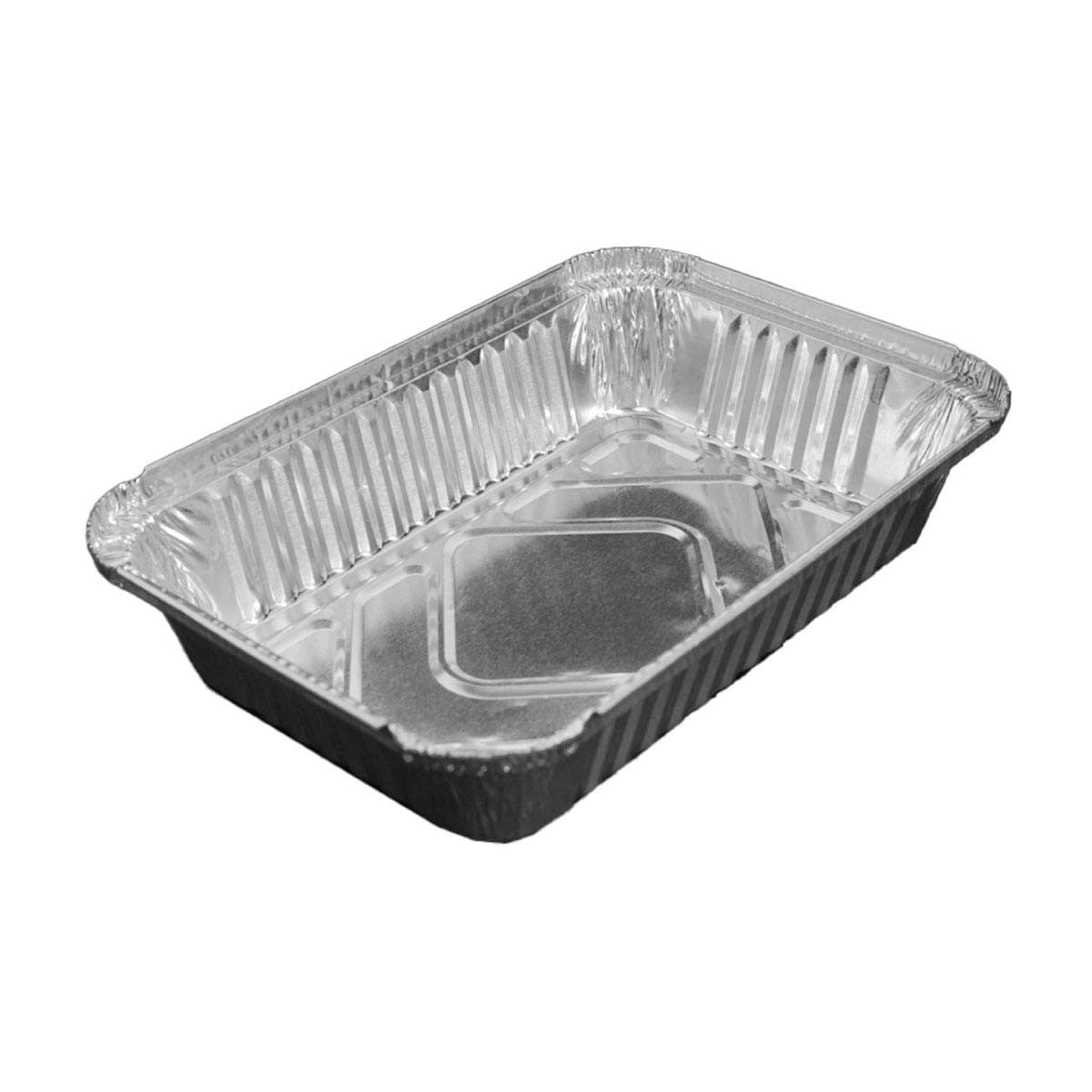 True Living Aluminum Pans with Lids, 3 ct