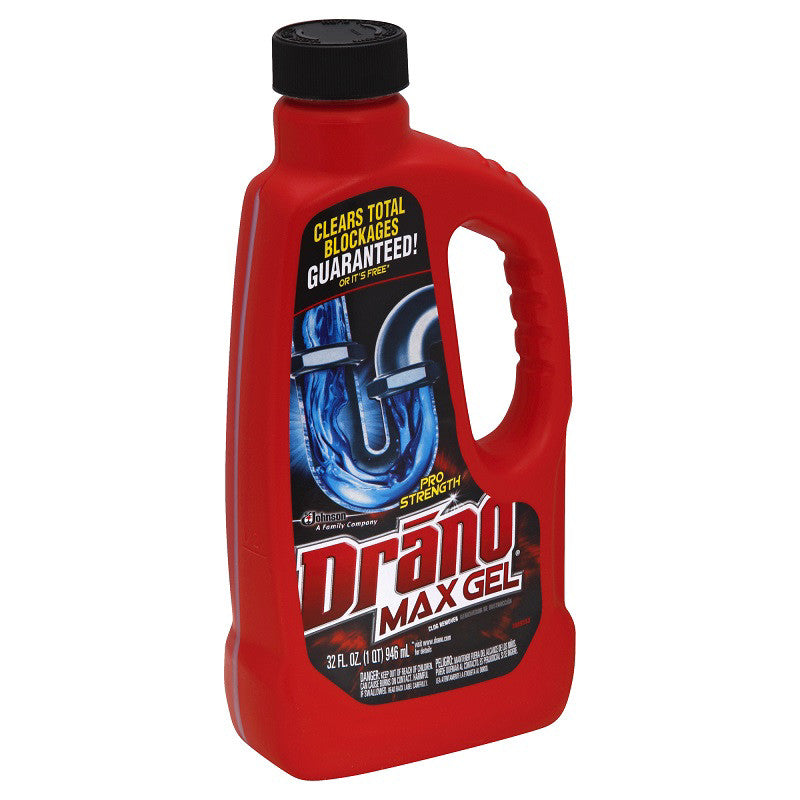 Drano Max Gel Clog Remover, 32 fl oz
