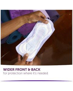Poise Incontinence Pads & Postpartum Incontinence Pads, 5 Drop Maximum Absorbency, Long Length, 12 Count