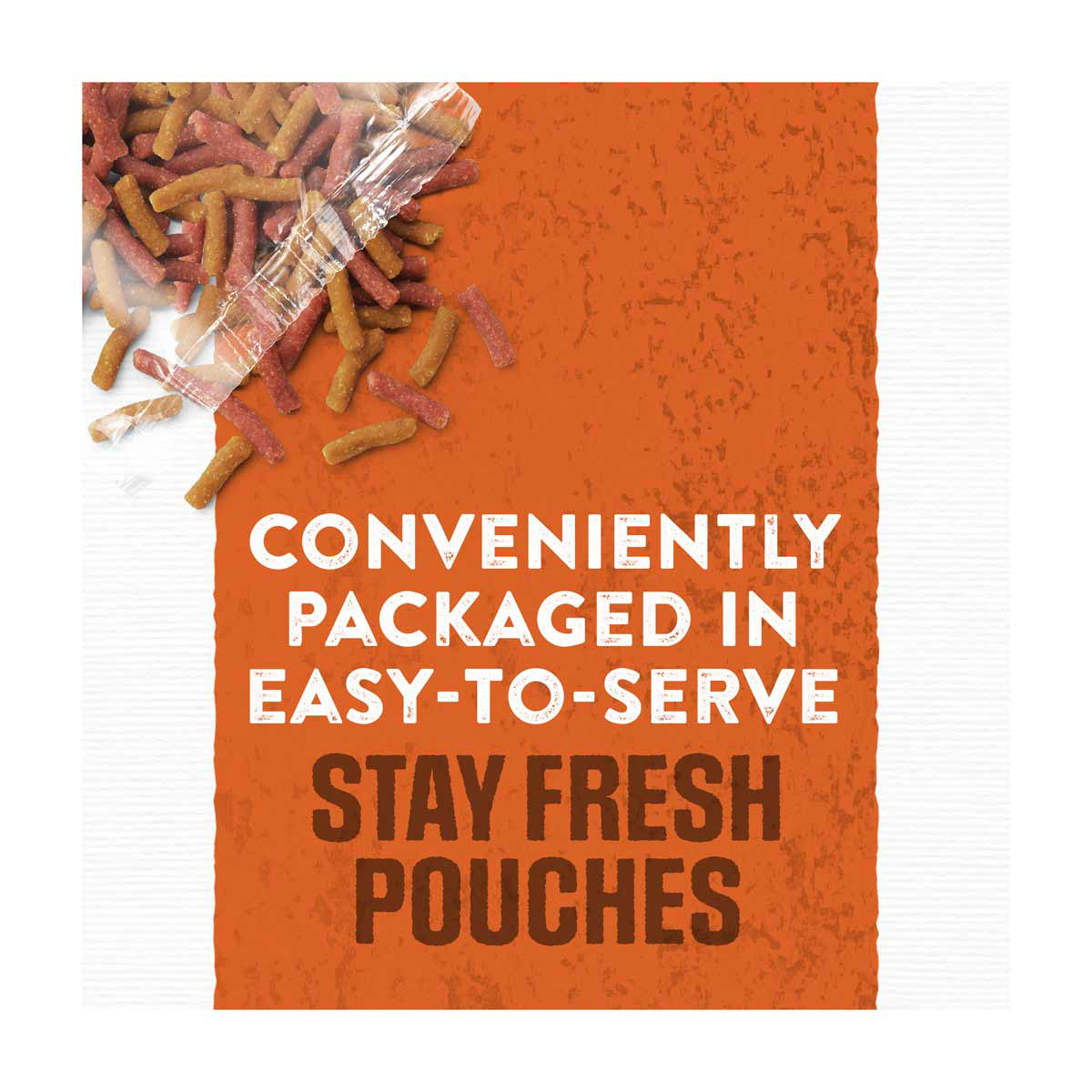 Moist & Meaty Burger with Cheddar Cheese Flavor Soft Dog Food Pouches, 6 ct