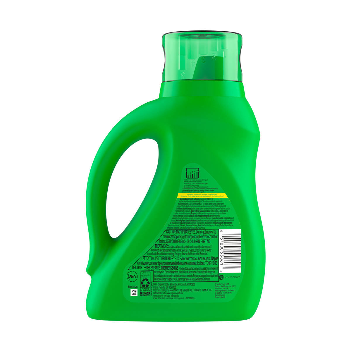 Gain Liquid Laundry Detergent, Original Scent, 46 fl oz, 32 loads, Freshness + Odor Fighting, Laundry Detergent Liquid Soap, HE compatible