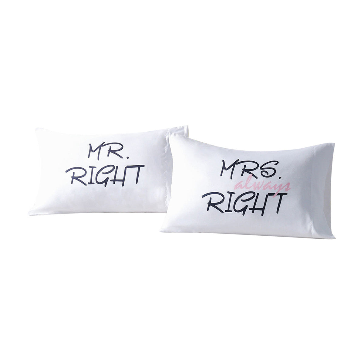 Word Microfiber Pillowcases, 2 ct
