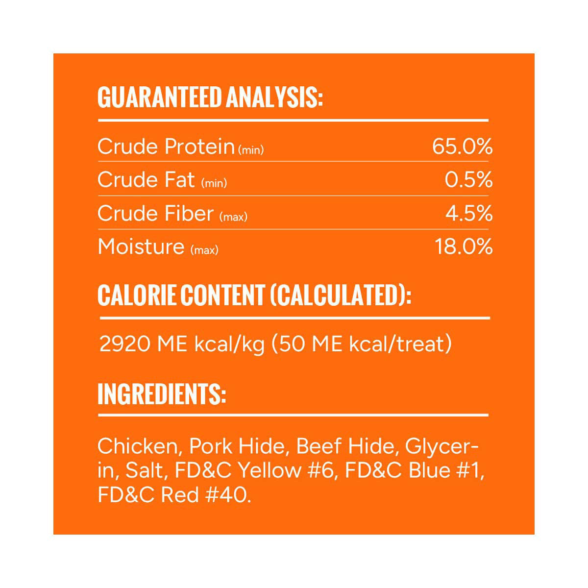 Good ’n’ Fun Triple Flavor Wings Rawhide Chews for Dogs, 4 oz