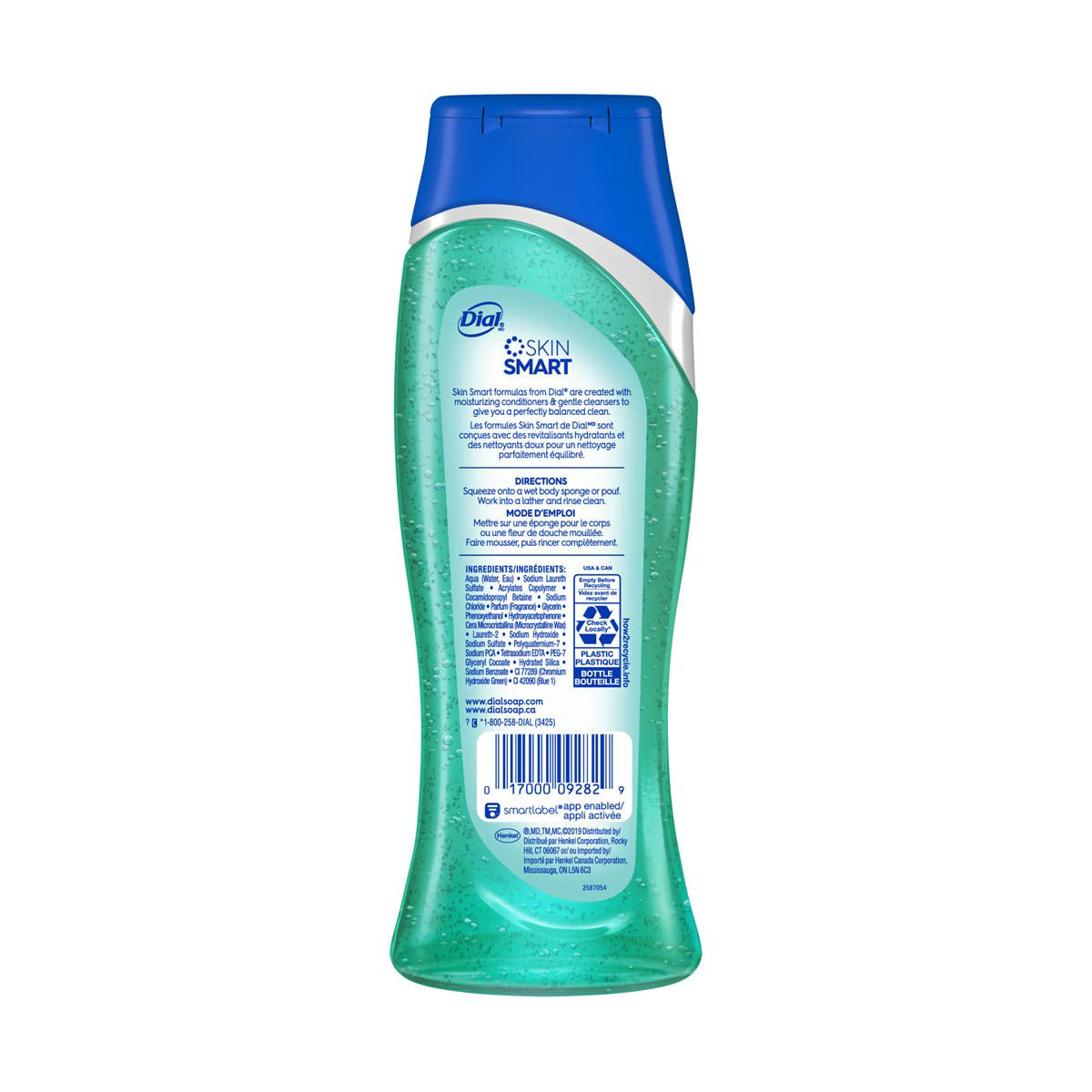 Dial Refresh & Renew Spring Water Body Wash, 16 fl oz