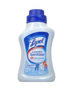 Lysol Laundry Sanitizer, Crisp Linen Scent, 0% Bleach, 41 fl oz