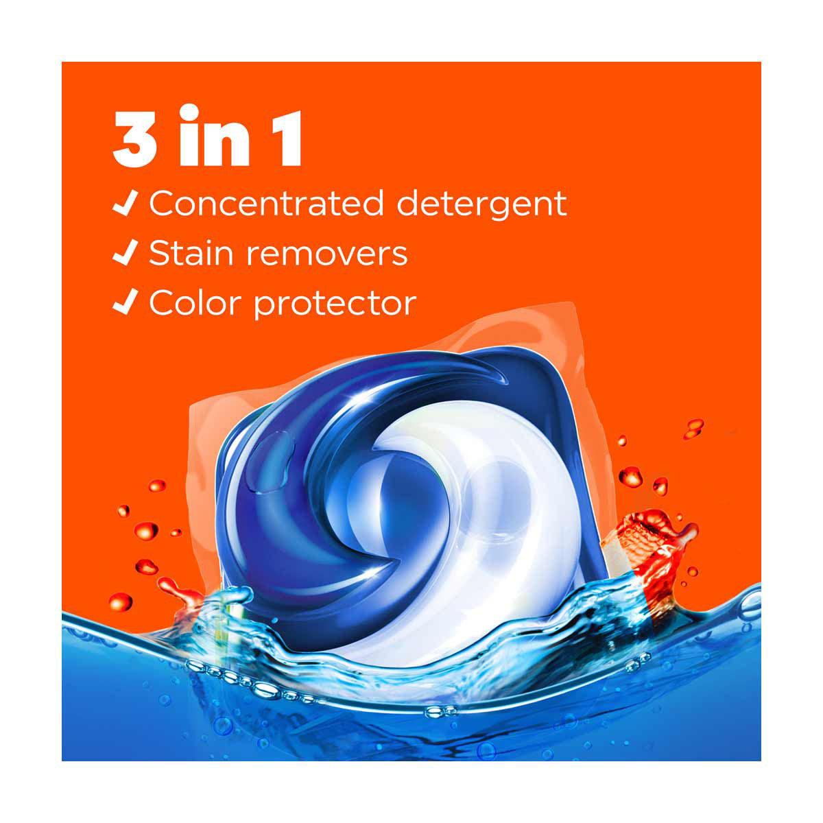 Tide PODS Laundry Detergent Pacs, Original Scent, 16 Count, Powerful 3-in-1 Clean in one Step, HE Compatible