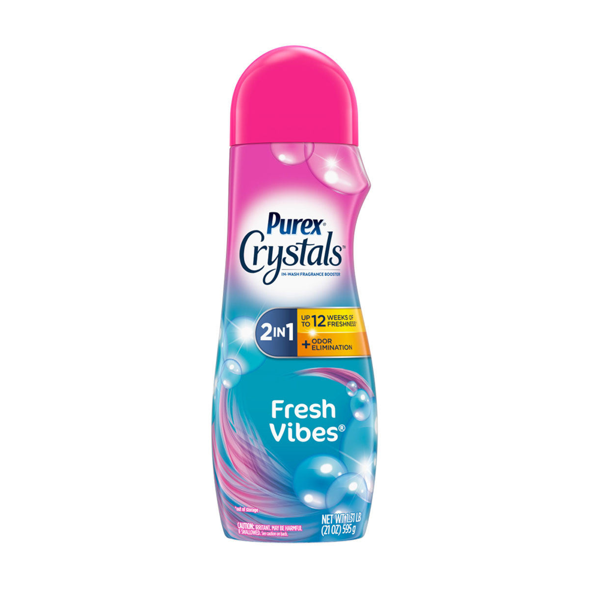 Purex Crystals Fresh Vibes In-Wash Scent Booster, 21 oz