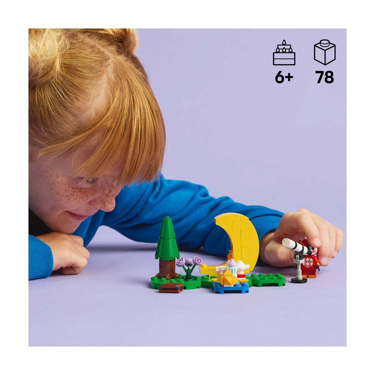 LEGO Animal Crossing Stargazing with Celeste Building Toy 77053
