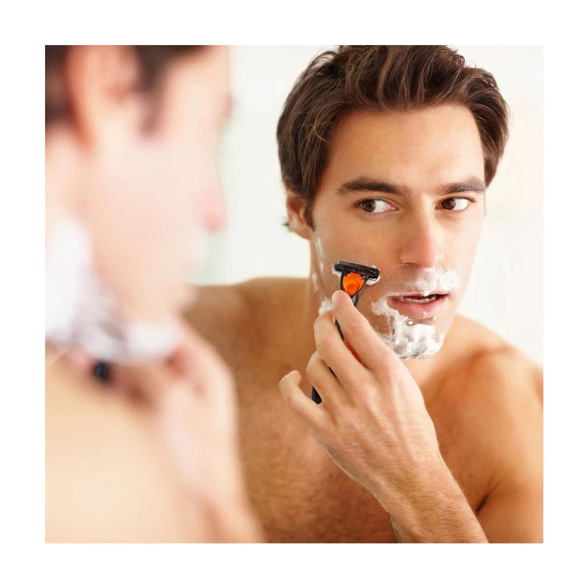 BIC Comfort 3 Refillable Men's Razor Set, 7 ct