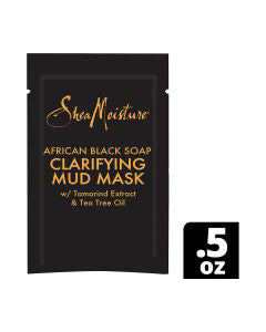 SheaMoisture African Black Soap Clarifying Mud Mask Packette 0.5 oz