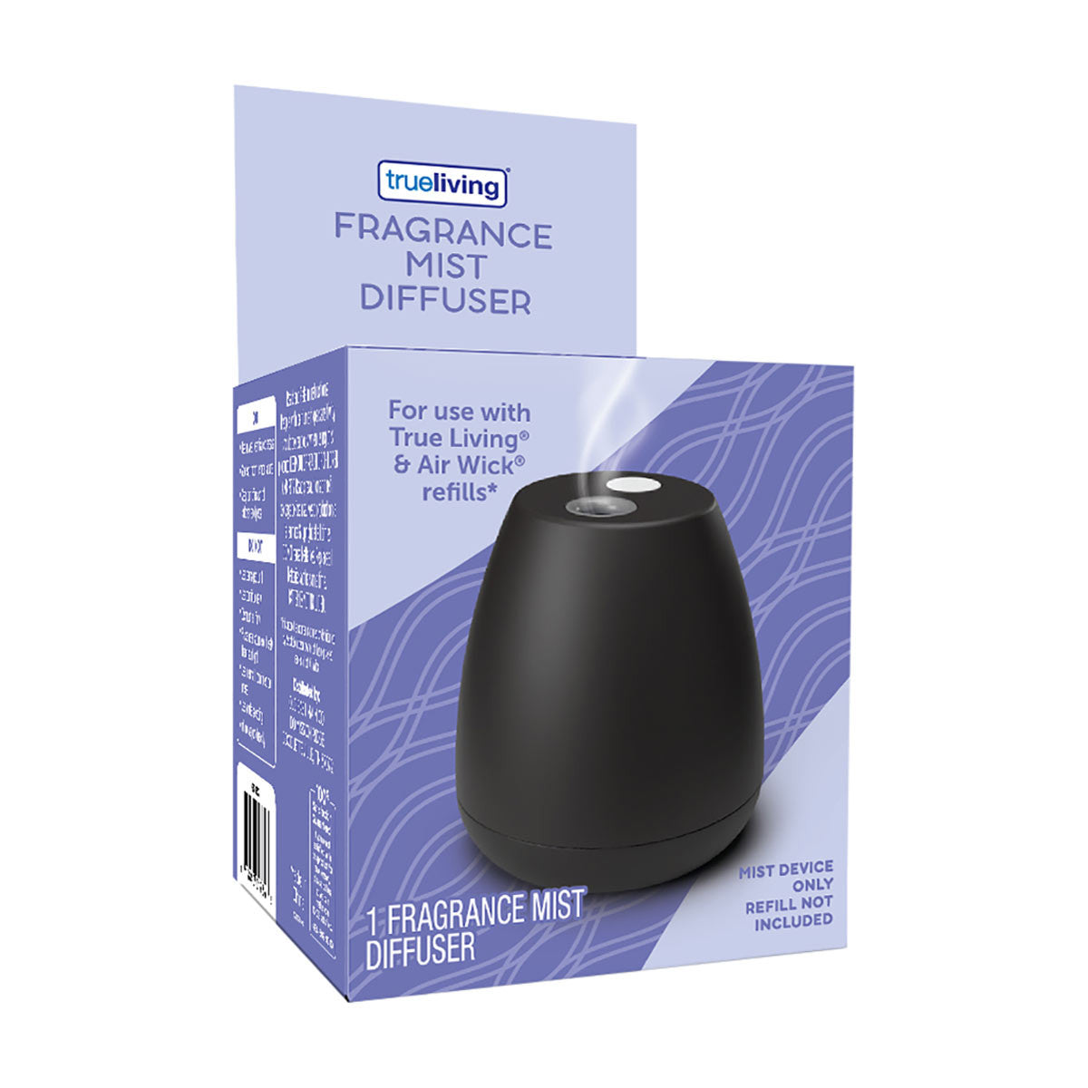 True Living Cordless Fragrance Mist Diffuser, 1 ct