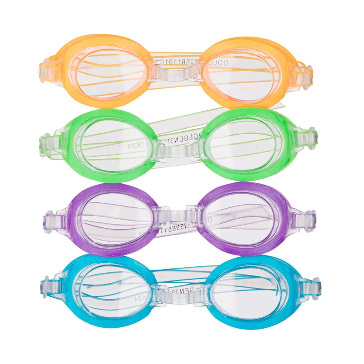 Kids Swim Goggles, 4 ct, 1 ct - Assorted