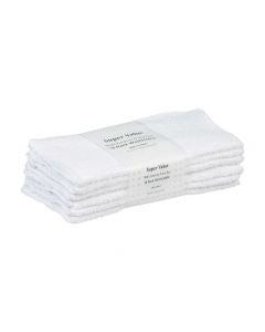 Super Value 18-Pack Multi-Purpose Washcloths, 100% Cotton, 11 in x 11 in, Assorted