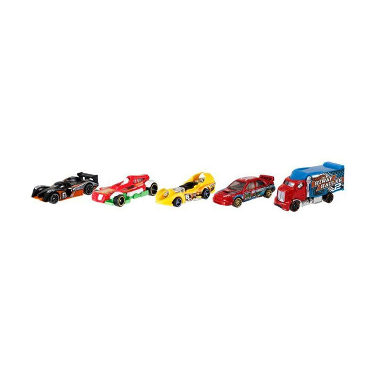 Hot Wheels Dirt Track Race Vehicle Set - 5 pcs