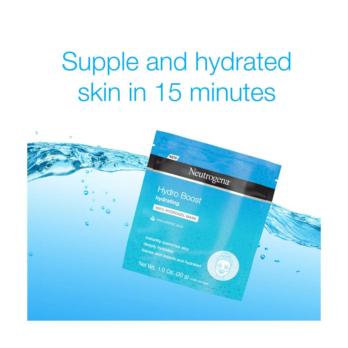 Neutrogena Moisturizing Hydro Boost Hydrating Face Mask, 1 oz