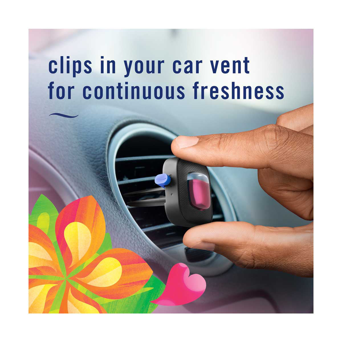 Febreze Car Vent Clip, Gain Island Fresh Scent, 1 ct