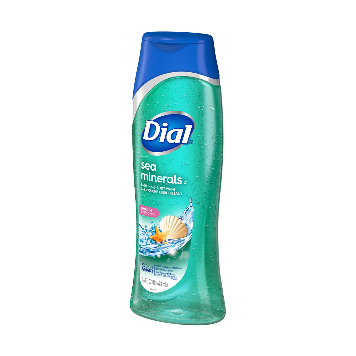 Dial Refresh & Renew Spring Water Body Wash, 16 fl oz
