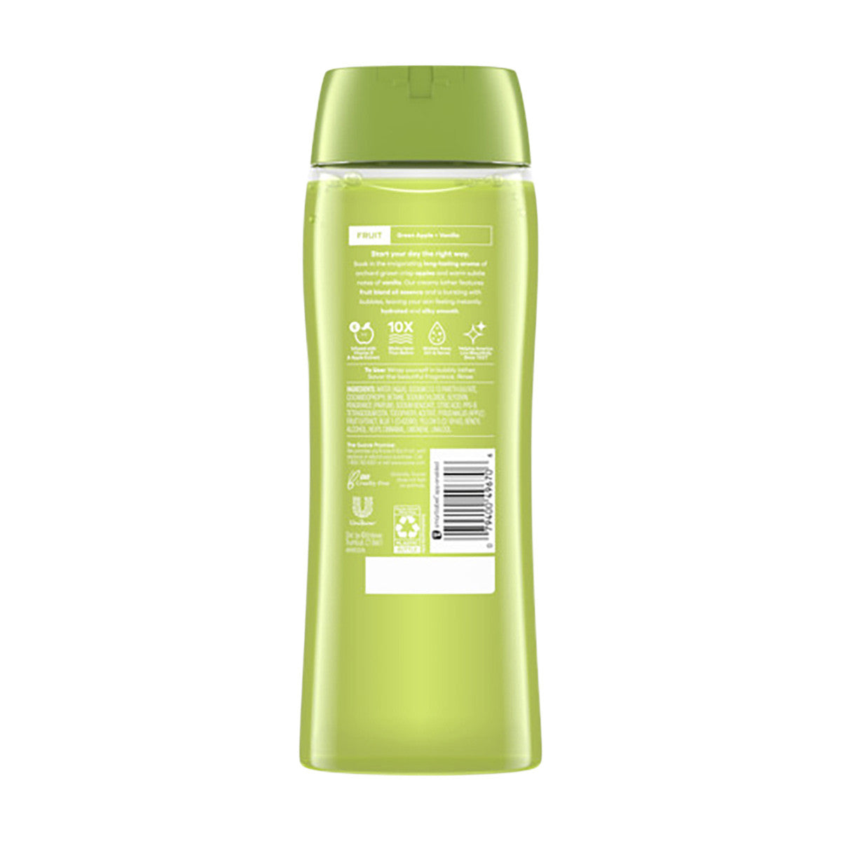 Suave Essentials Body Wash, Juicy Green Apple, 18 fl oz