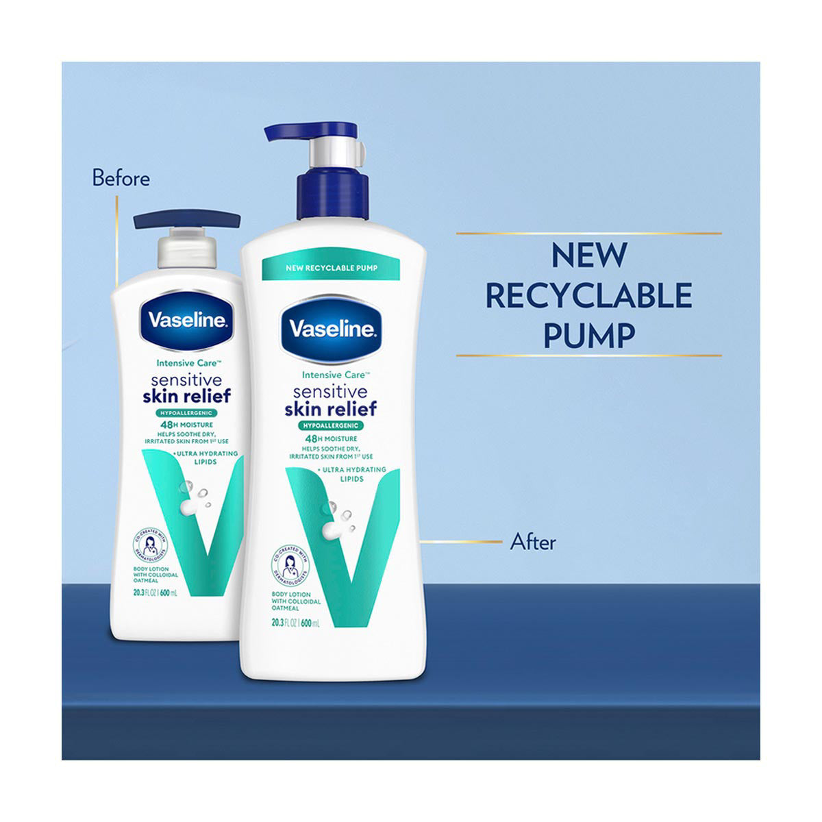Vaseline Intensive Care Nourishing Moisture Body Lotion, 20.3 oz