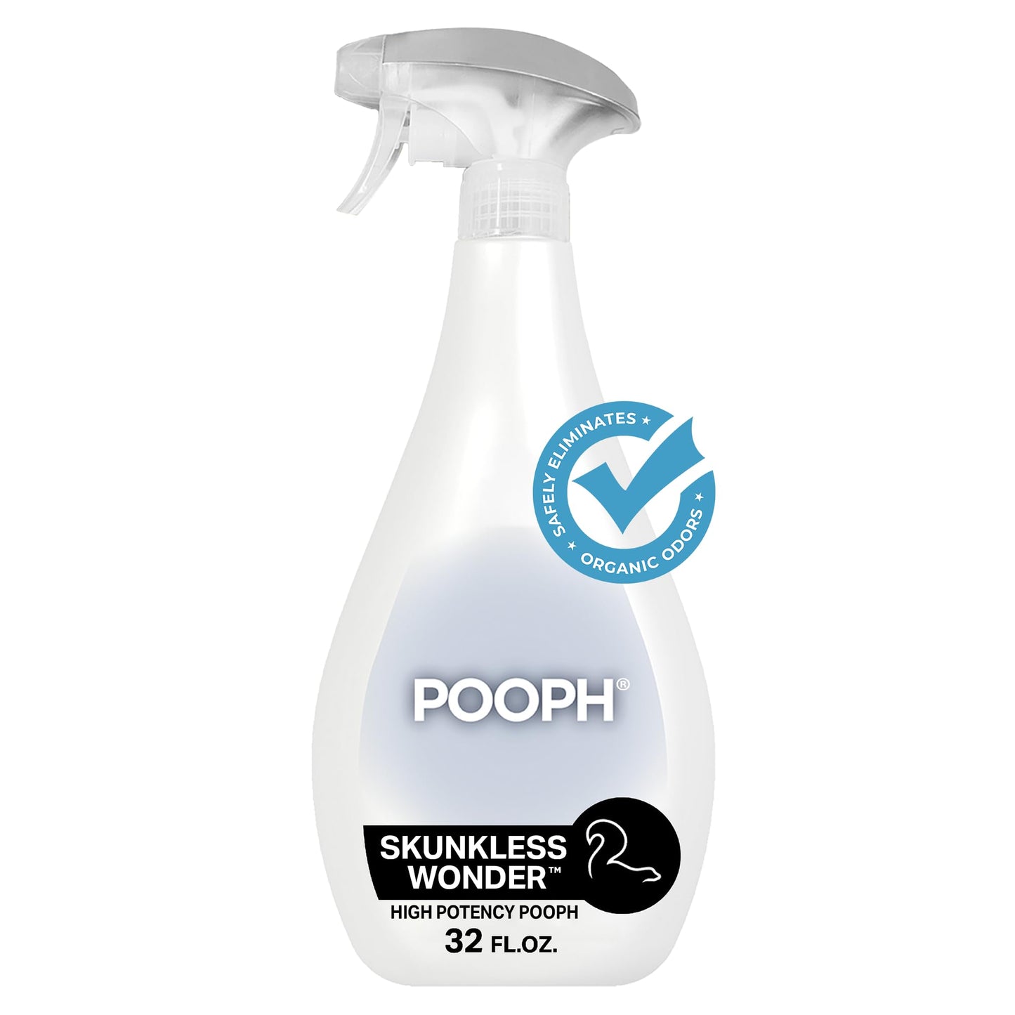 POOPH® Pet Odor Eliminator Spray - Patented NO Fragrance NO Harsh Chemicals Organic Odor Eliminator Works On-Contact Home, Auto, Upholstery, and more Fast Easy Safe for Pets, People and the Planet!
