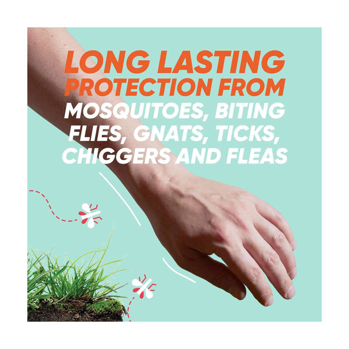 OFF! Deep Woods Insect Repellent V, Up to 8 Hours of Mosquito Protection, 6 oz, 2 Count