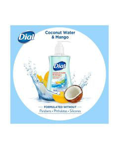 Dial Coconut Water & Mango Liquid Hand Soap, 7.5 fl oz