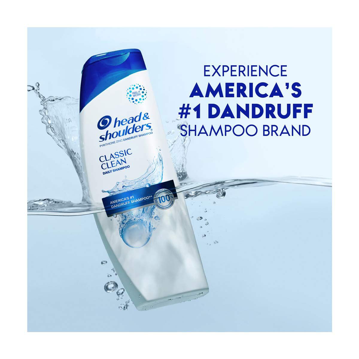 Head & Shoulders Classic Clean Daily Shampoo, 3 fl oz
