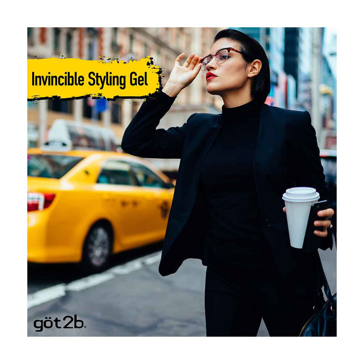 Got2b Ultra Glued Invincible Styling Hair Gel, 6 oz
