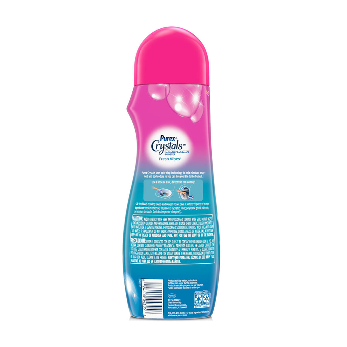Purex Crystals Fresh Vibes In-Wash Scent Booster, 21 oz