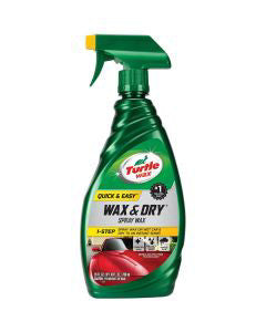 Turtle Wax 1-Step Wax And Dry, 26 fl oz Spray
