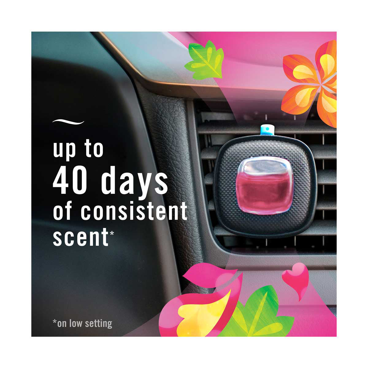 Febreze Car Vent Clip, Gain Island Fresh Scent, 1 ct