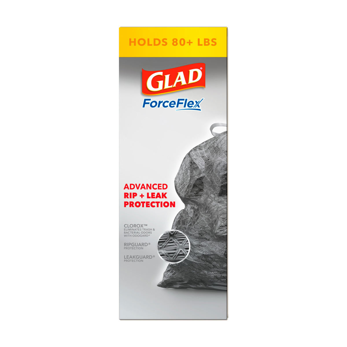 Glad ForceFlex Large Drawstring Trash Bags - Mountain Air, 30 gal - 14 ct