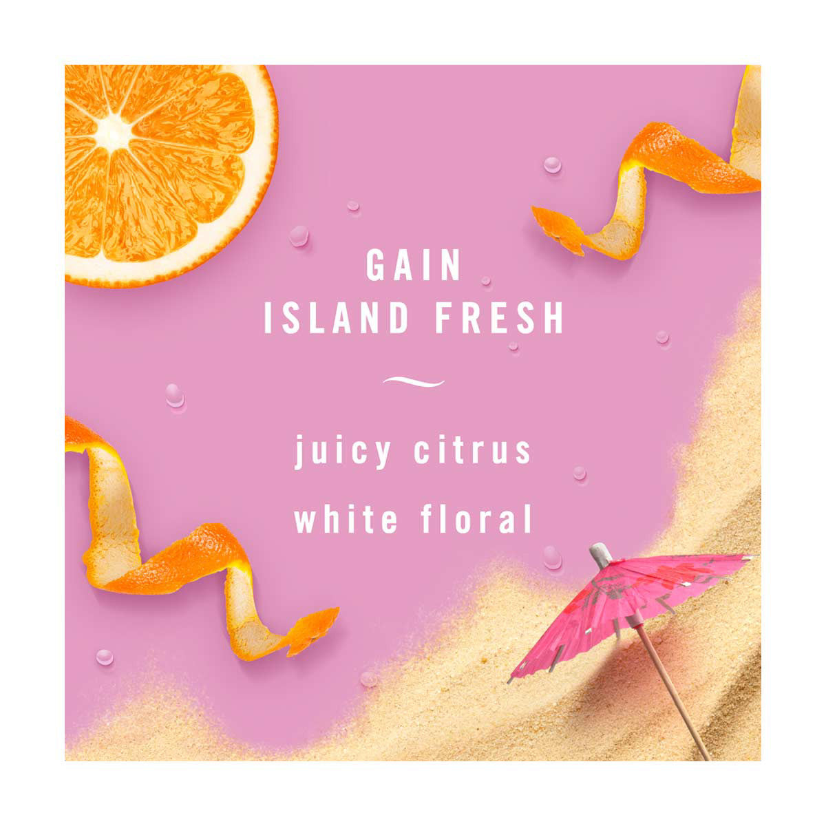 Febreze Odor-Fighting Fabric Refresher with Gain Scent, Island Fresh, 16.9 fl oz