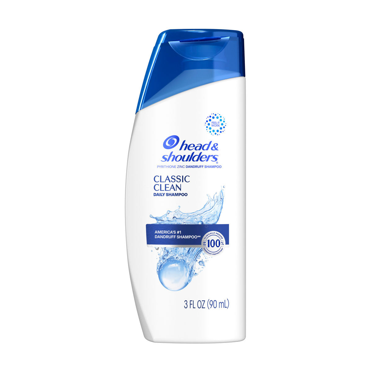 Head & Shoulders Classic Clean Daily Shampoo, 3 fl oz
