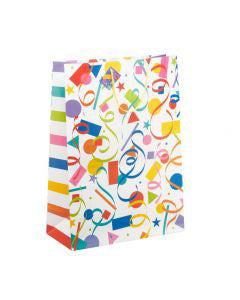 DG Party Super Jumbo All Occasion Gift Bag, Assorted