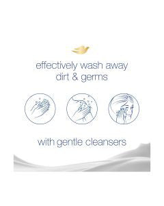 Dove Beauty Bar Soap, Gentle Exfoliating, 3.17 oz, 6 ct