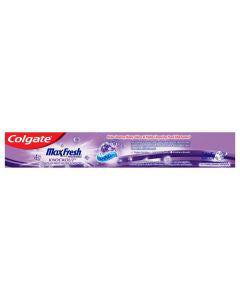 Colgate Max Fresh Knockout Toothpaste with Mini Breath Strips, Electric Mint - 2.5 oz