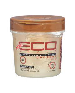 ECO Style Professional Styling Gel - Coconut Oil, 16 fl oz