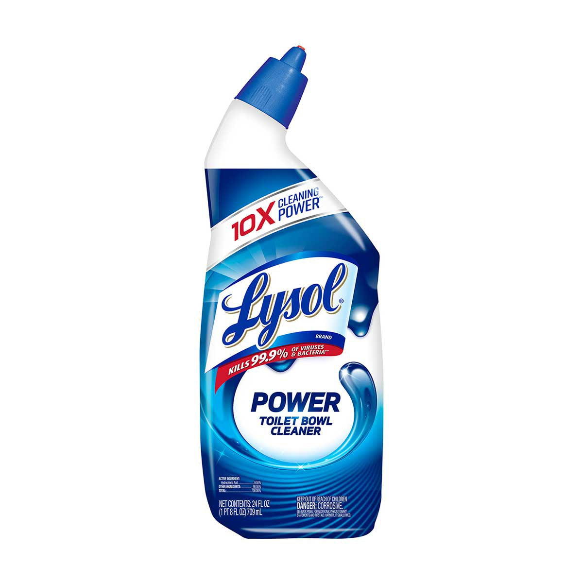 Lysol Power Toilet Bowl Cleaner, 24 fl oz