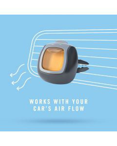 Febreze Car Odor-Eliminating Air Freshener Vent Clip, Linen & Sky, 1 ct