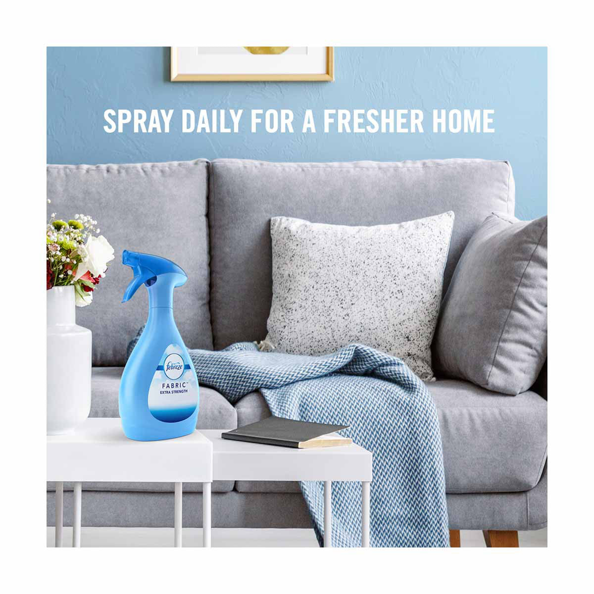 Febreze Odor-Fighting Fabric Refresher with Gain Scent, Island Fresh, 16.9 fl oz