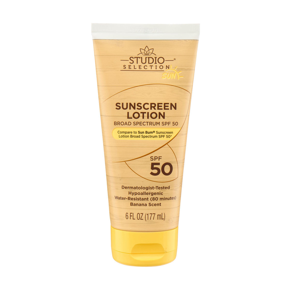 Studio Selection Broad Spectrum SPF 50 Sunscreen Lotion, 6 fl oz
