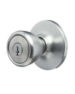 Pro Essentials Entry Lockset - Stainless Steel, 1 ct