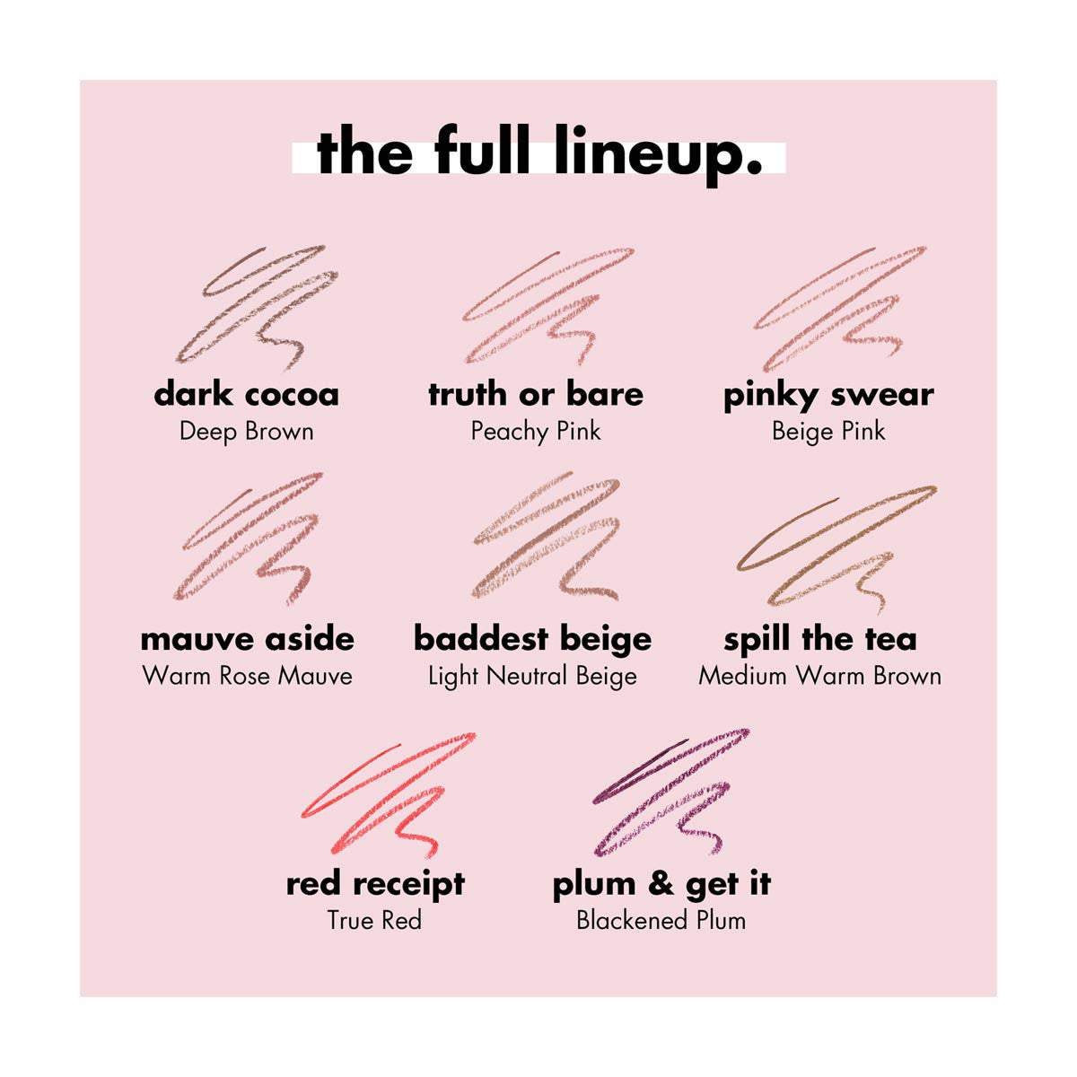 e.l.f. Cream Glide Lip Liner, Spill the Tea, 0.03 oz
