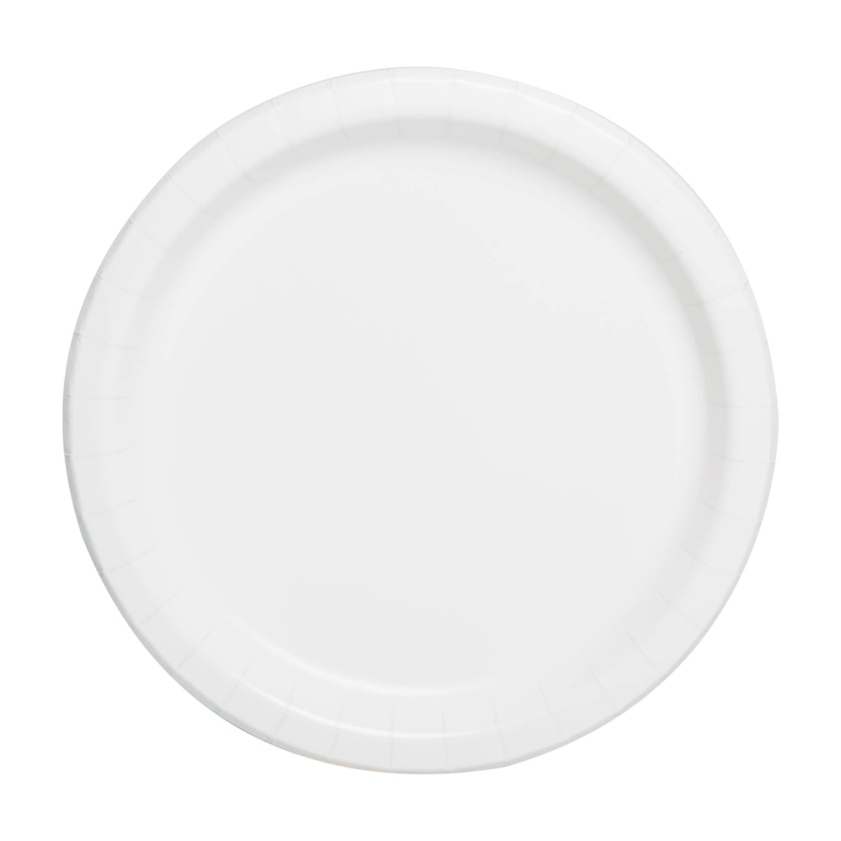 9" White Paper Plates, 16 ct