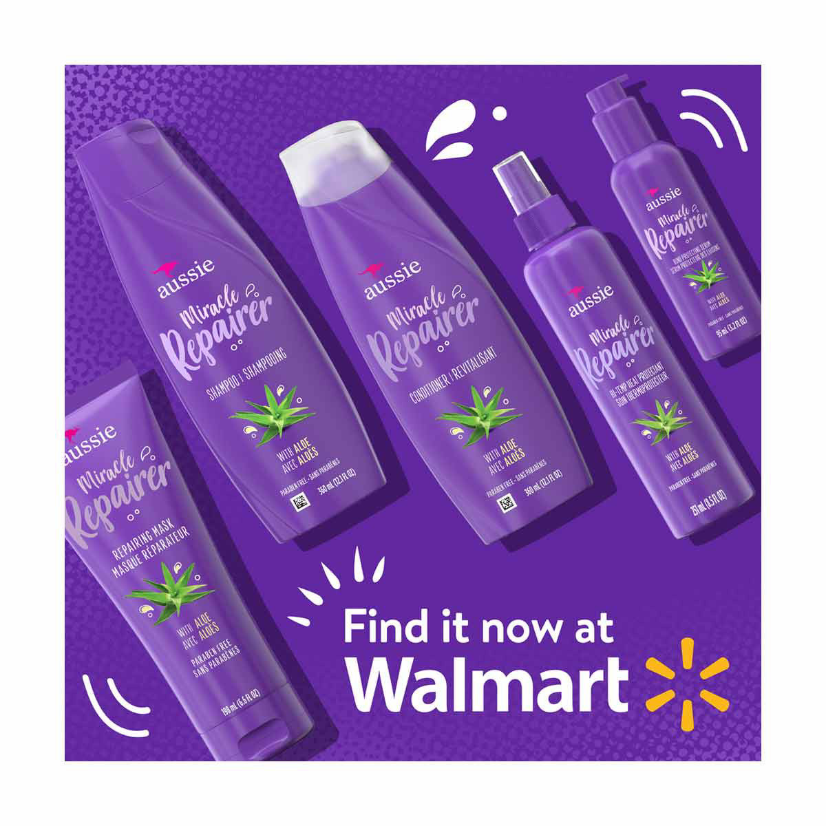 Aussie Miracle Repairer Hi-Temp Heat Protectant Spray, 8.5 fl oz