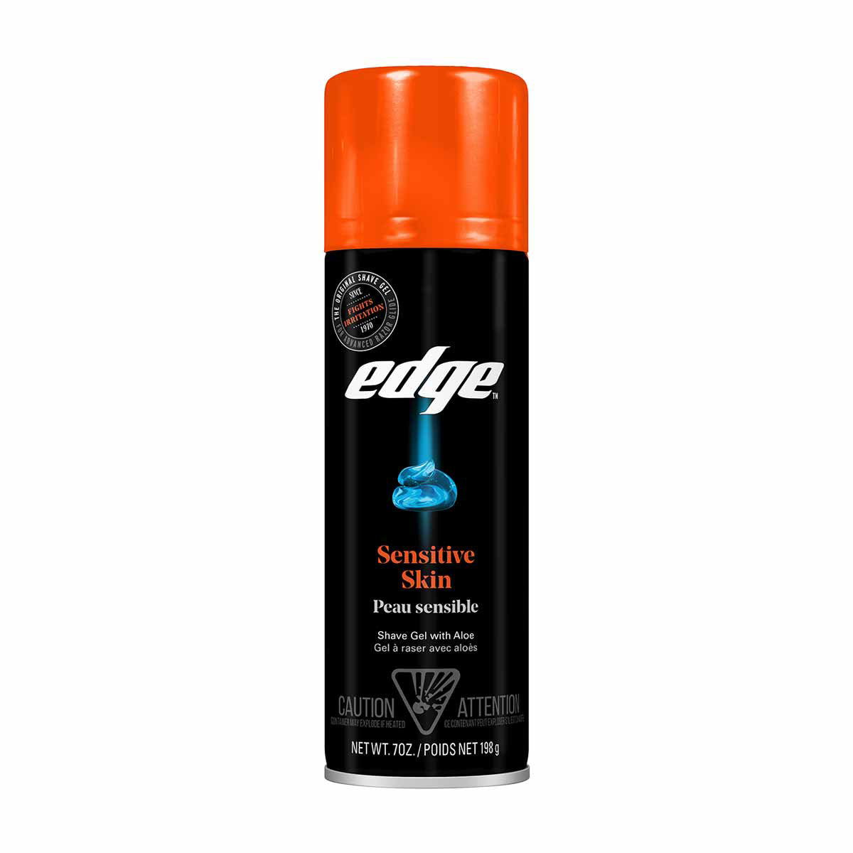 Edge Sensitive Skin Men's Shave Gel, 7 oz